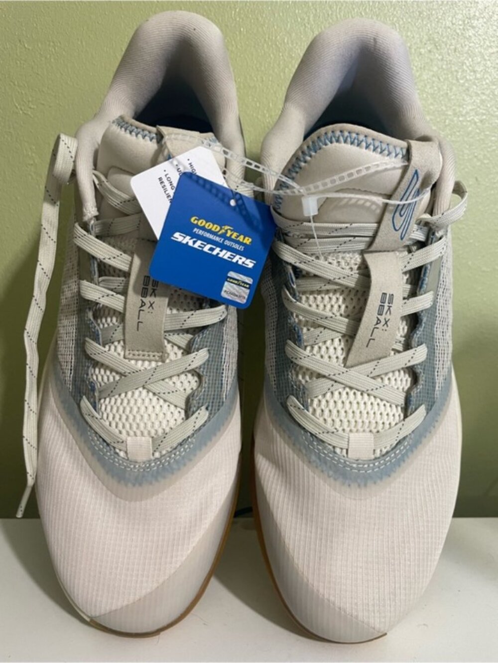 Skechers SKX Float Men's Athletic Shoes Size 14 White Blue Goodyear Rubber Sole - Picture 12 of 12